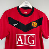 2009/10 MANCHESTER UNITED ROONEY #10 HOME SHIRT (M) NIKE