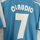 2003/04 LAZIO CLAUDIO #7 HOME SHIRT (L) PUMA