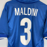 1997/98 ITALY MALDINI #3 HOME SHIRT (L) NIKE