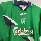 1999/01 LIVERPOOL AWAY SHIRT (M) REEBOK