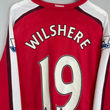 2008/10 ARSENAL WILSHERE #19 L/S HOME SHIRT (XXL) NIKE