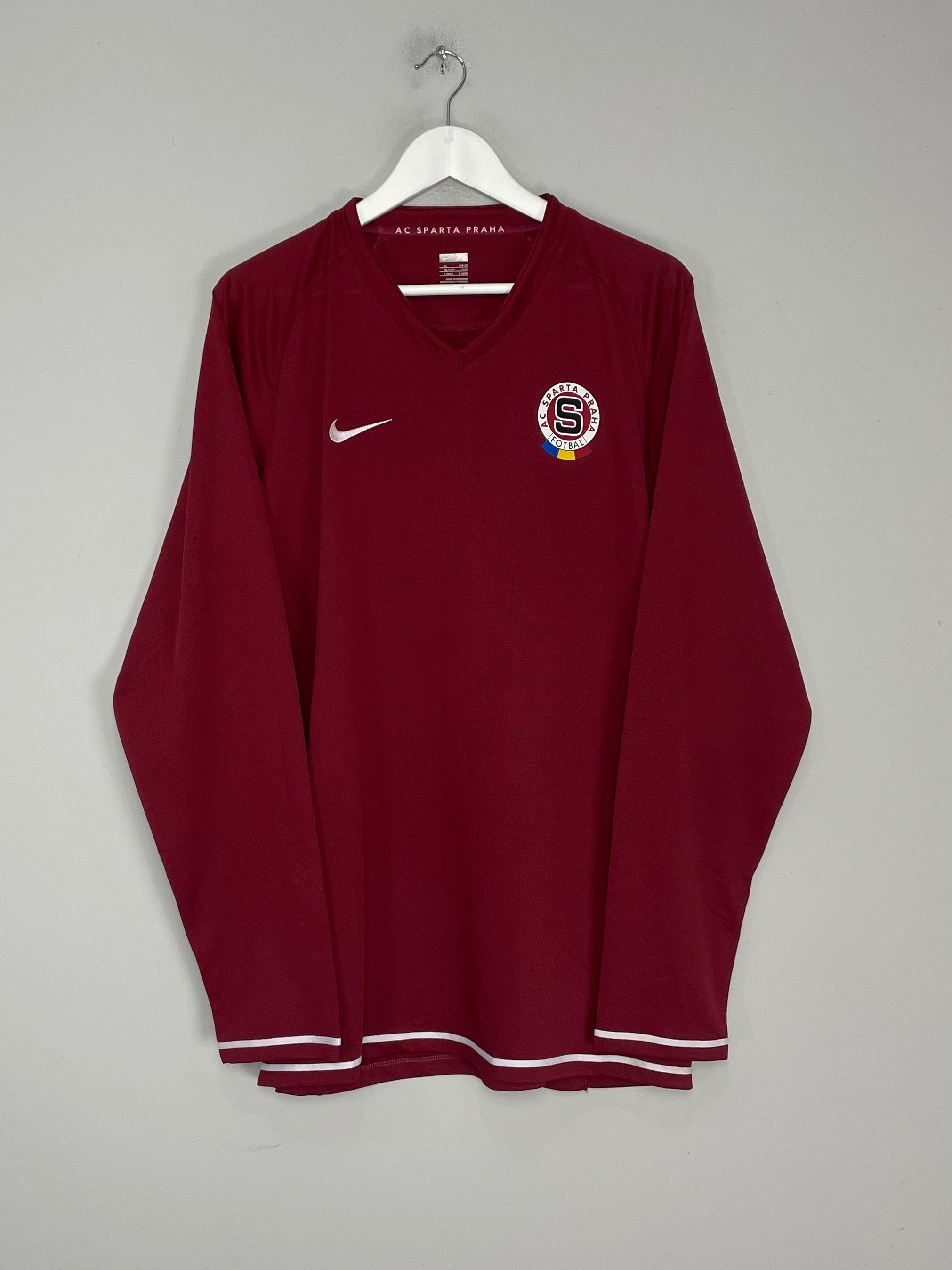 2008/09 SPARTA PRAGUE L/S HOME SHIRT (XL) NIKE