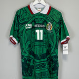 1998 MEXICO BLANCO #11 *REISSUE* HOME (MULTIPLE SIZES) ABA SPORT