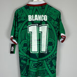 1998 MEXICO BLANCO #11 *REISSUE* HOME (MULTIPLE SIZES) ABA SPORT