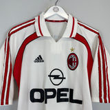 2000/02 AC MILAN GATTUSO AWAY SHIRT (M) ADIDAS