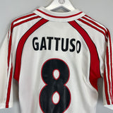 2000/02 AC MILAN GATTUSO AWAY SHIRT (M) ADIDAS