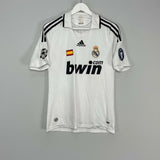 2008/09 REAL MADRID RAUL #7 C/L HOME SHIRT (S) ADIDAS