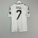 2008/09 REAL MADRID RAUL #7 C/L HOME SHIRT (S) ADIDAS