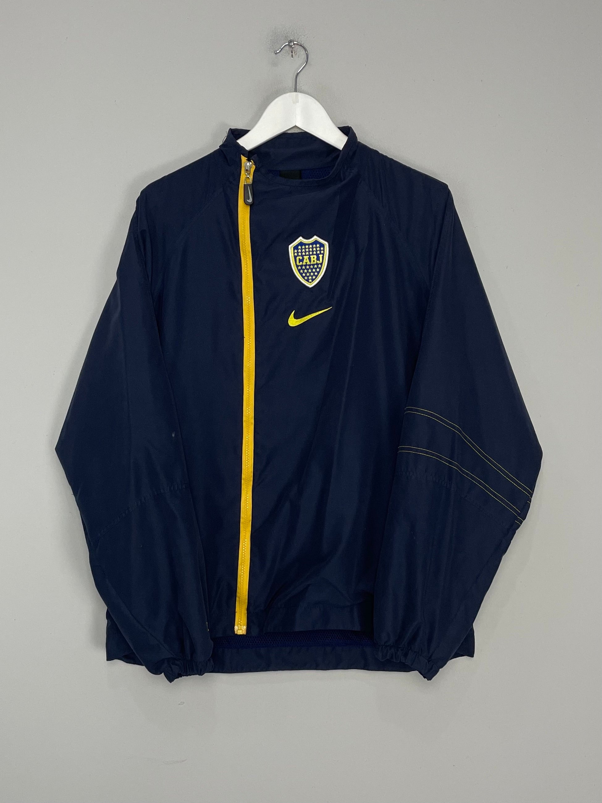 2005/06 BOCA JUNIORS TRACK JACKET (M) NIKE