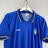 1986/91 ITALY #15 (BAGGIO) HOME SHIRT (L) DIADORA