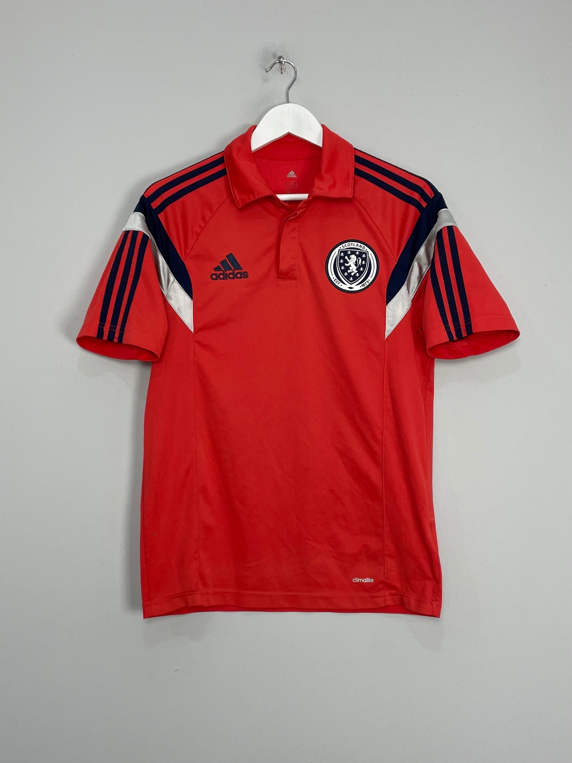 2014/15 SCOTLAND POLO SHIRT (M) ADIDAS