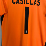 2009/10 REAL MADRID CASILLAS #1 GK SHIRT (M) ADIDAS