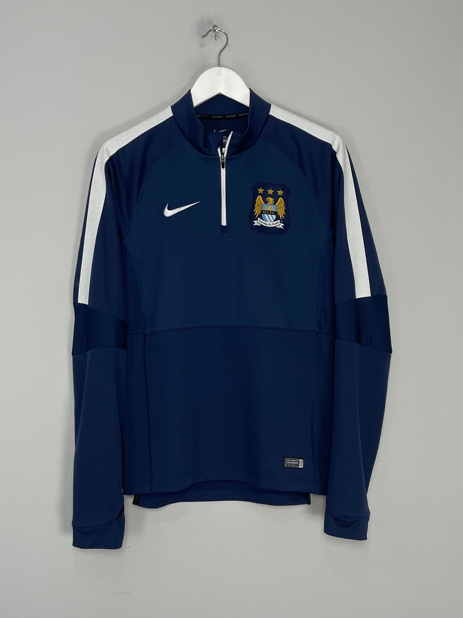 2014/15 MANCHESTER CITY 1/4 ZIP (S) NIKE