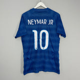 2014/15 BRAZIL NEYMAR #10 *PLAYER ISSUE* AWAY SHIRT (L) NIKE