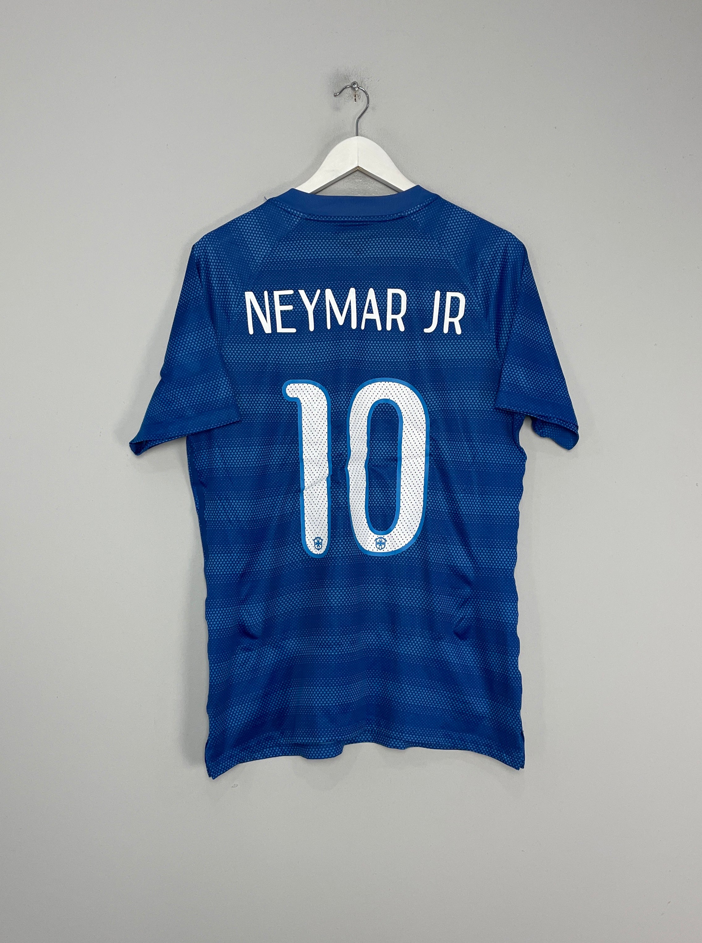 2014/15 BRAZIL NEYMAR #10 *PLAYER ISSUE* AWAY SHIRT (L) NIKE