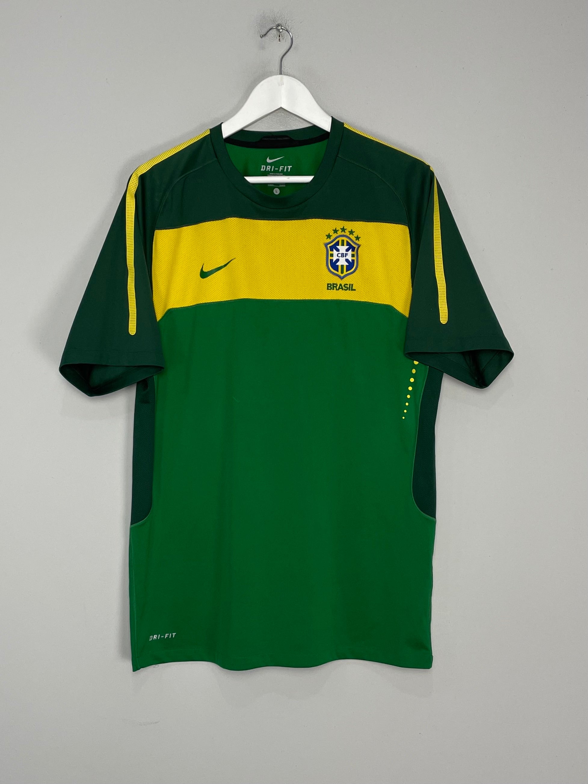 2010/11 BRAZIL TRAINING SHIRT (L) NIKE