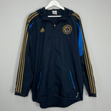 2011/12 PHILADELPHIA UNION *PLAYER ISSUE* TRACK JACKET (L) ADIDAS