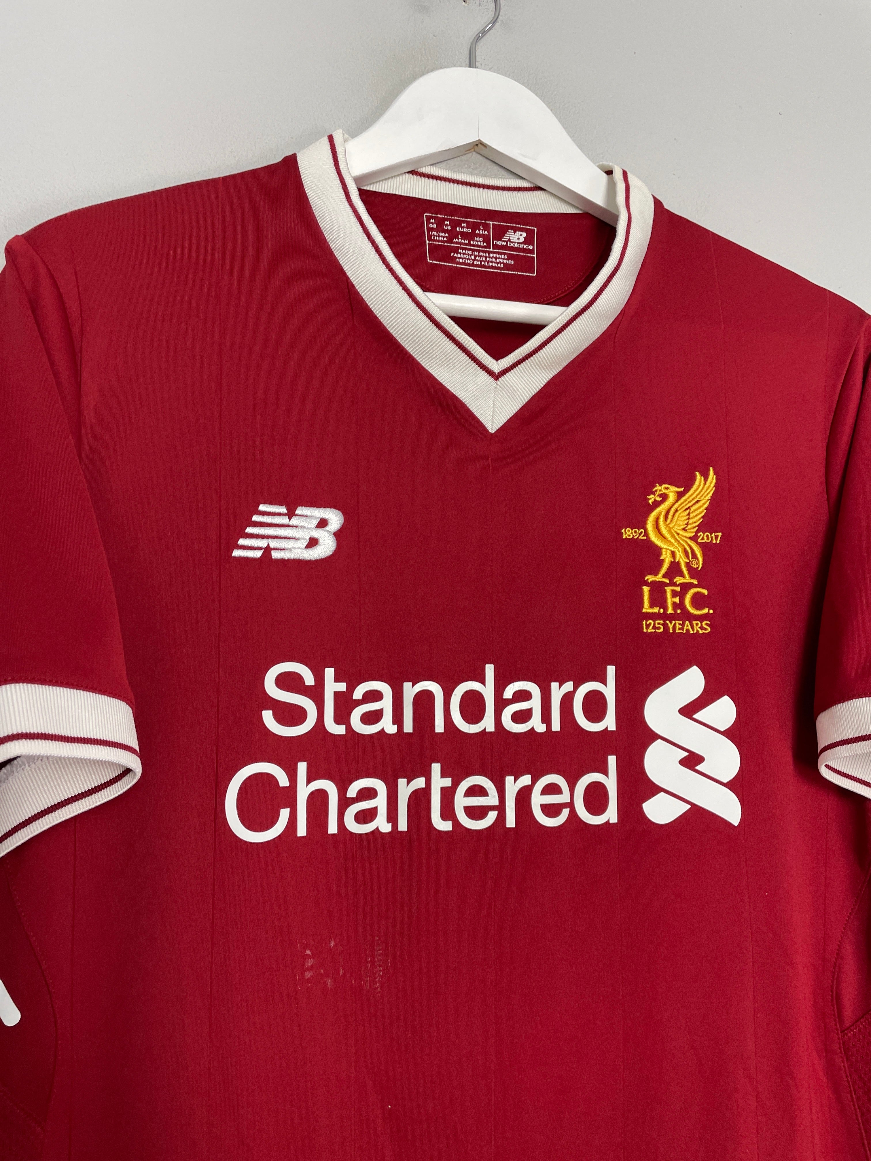 Liverpool 125 sales years jersey