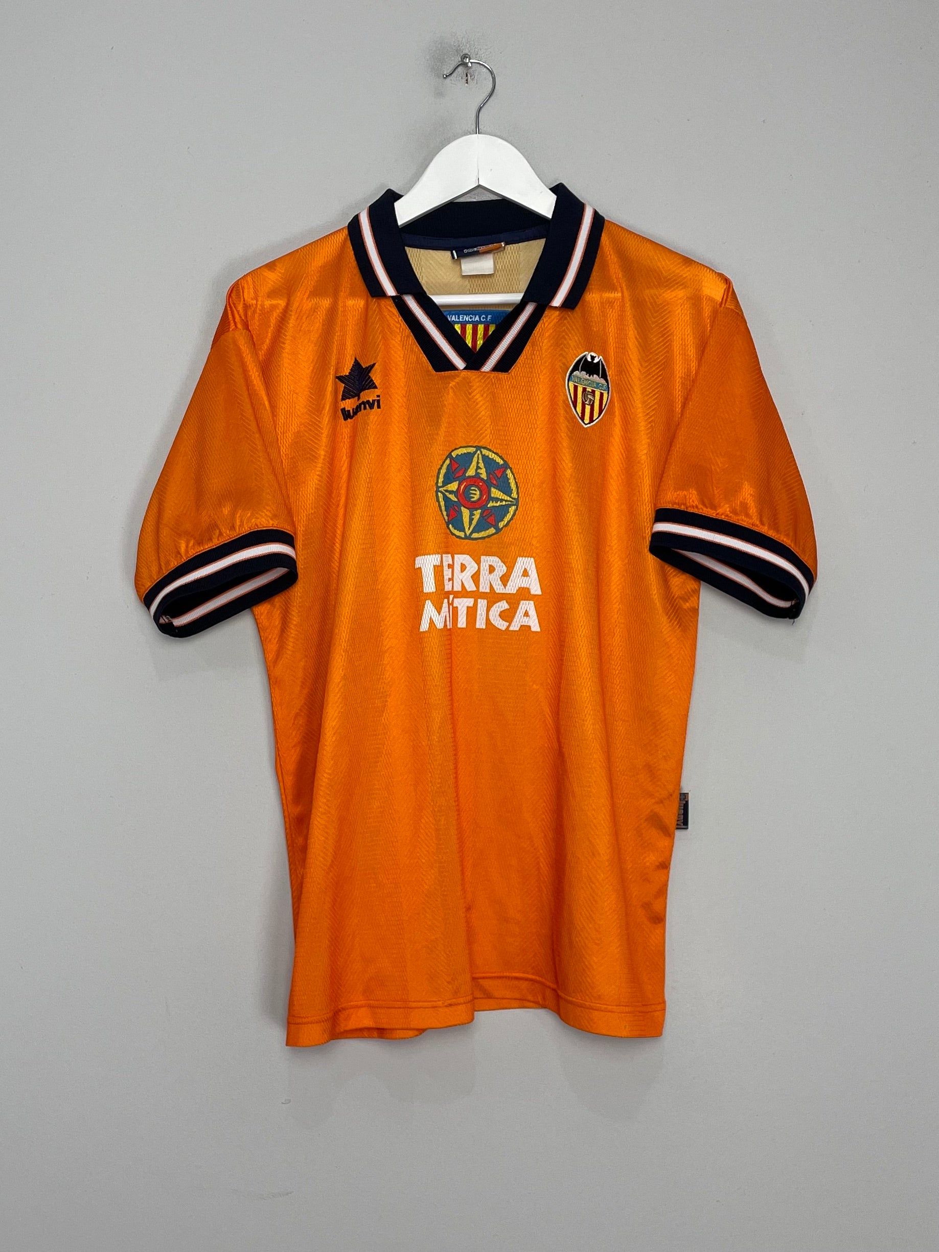 1998/99 VALENCIA AWAY SHIRT (L) LUANVI