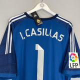 2014/15 REAL MADRID CASILLAS #1 *BNWT* GK SHIRT (XL) ADIDAS