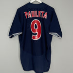 2002/03 PSG PAULETA #9 HOME SHIRT (L) NIKE