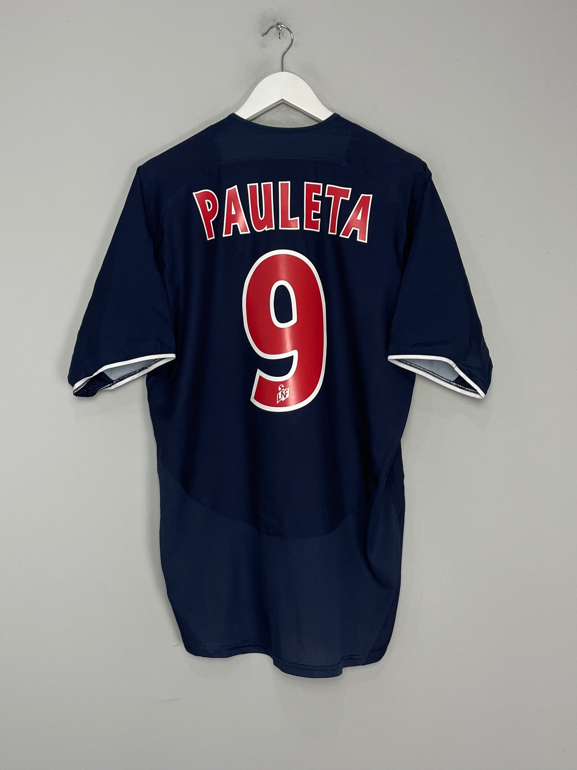 2002/03 PSG PAULETA #9 HOME SHIRT (L) NIKE