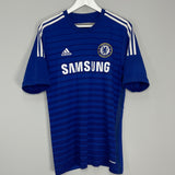 2014/15 CHELSEA HAZARD #10 HOME SHIRT (M) ADIDAS