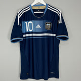 2011/12 ARGENTINA MESSI #10 AWAY SHIRT (M) ADIDAS