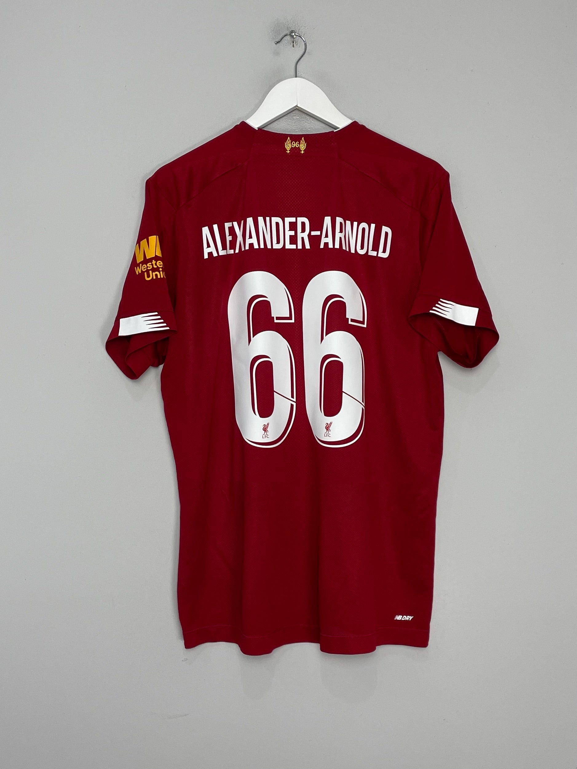 2019/20 LIVERPOOL ALEXANDER-ARNOLD #66 HOME SHIRT (XL) NEW BALANCE