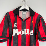 1993/94 AC MILAN #9 HOME SHIRT (L) LOTTO