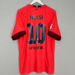 2014/15 BARCELONA MESSI #10 AWAY SHIRT (XL) NIKE