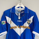 2002/03 BRESCIA BAGGIO #10 *BNWT* HOME SHIRT (L) UMBRO