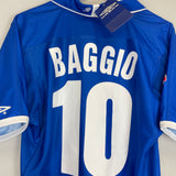 2002/03 BRESCIA BAGGIO #10 *BNWT* HOME SHIRT (L) UMBRO