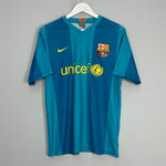 2007/08 BARCELONA AWAY SHIRT (M) NIKE BASIC