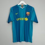 2007/08 BARCELONA AWAY SHIRT (M) NIKE BASIC