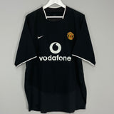 2003/05 MANCHESTER UNITED RONALDO #7 AWAY SHIRT (XL) NIKE