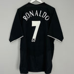 2003/05 MANCHESTER UNITED RONALDO #7 AWAY SHIRT (XL) NIKE