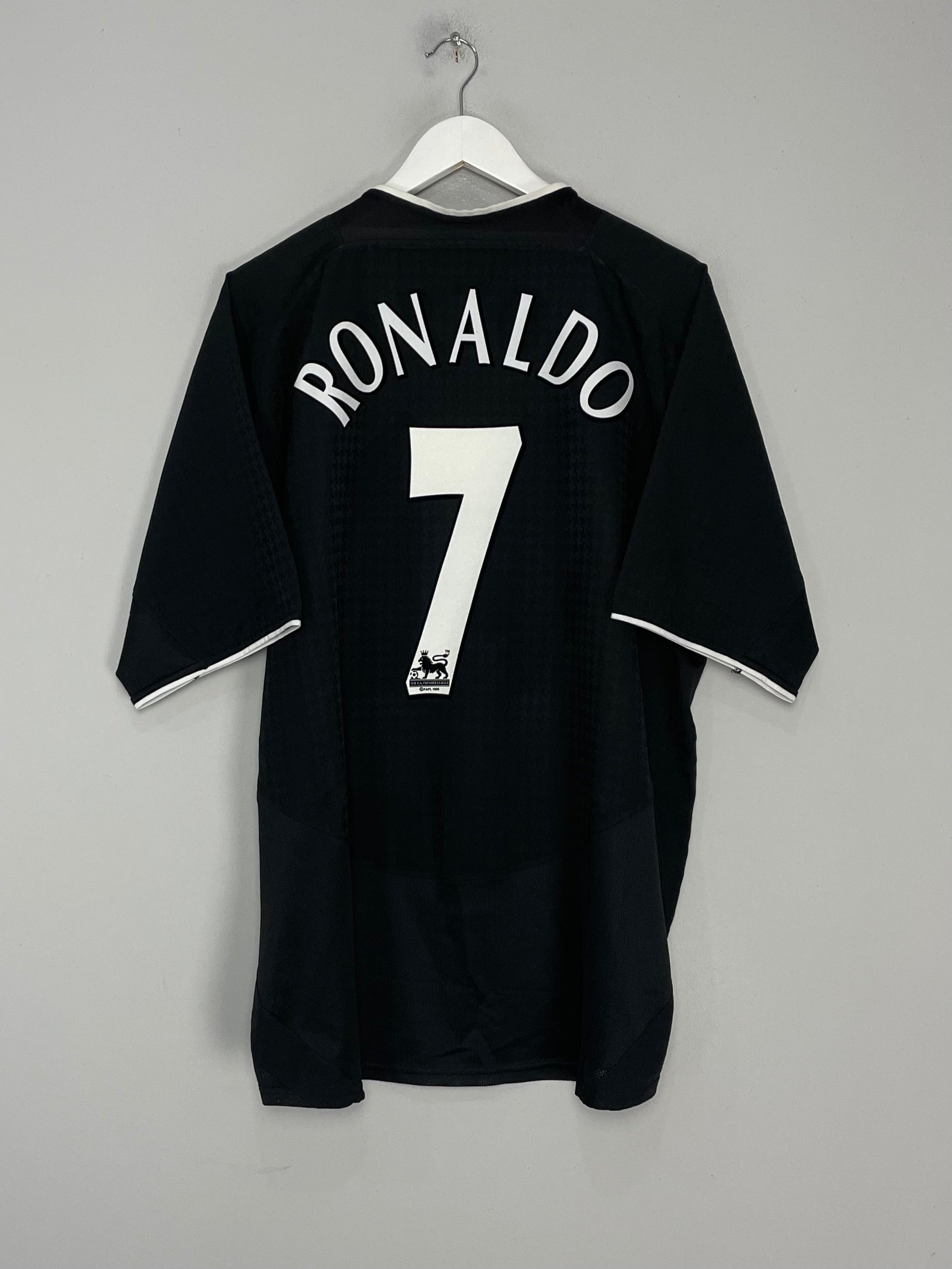 2003/05 MANCHESTER UNITED RONALDO #7 AWAY SHIRT (XL) NIKE