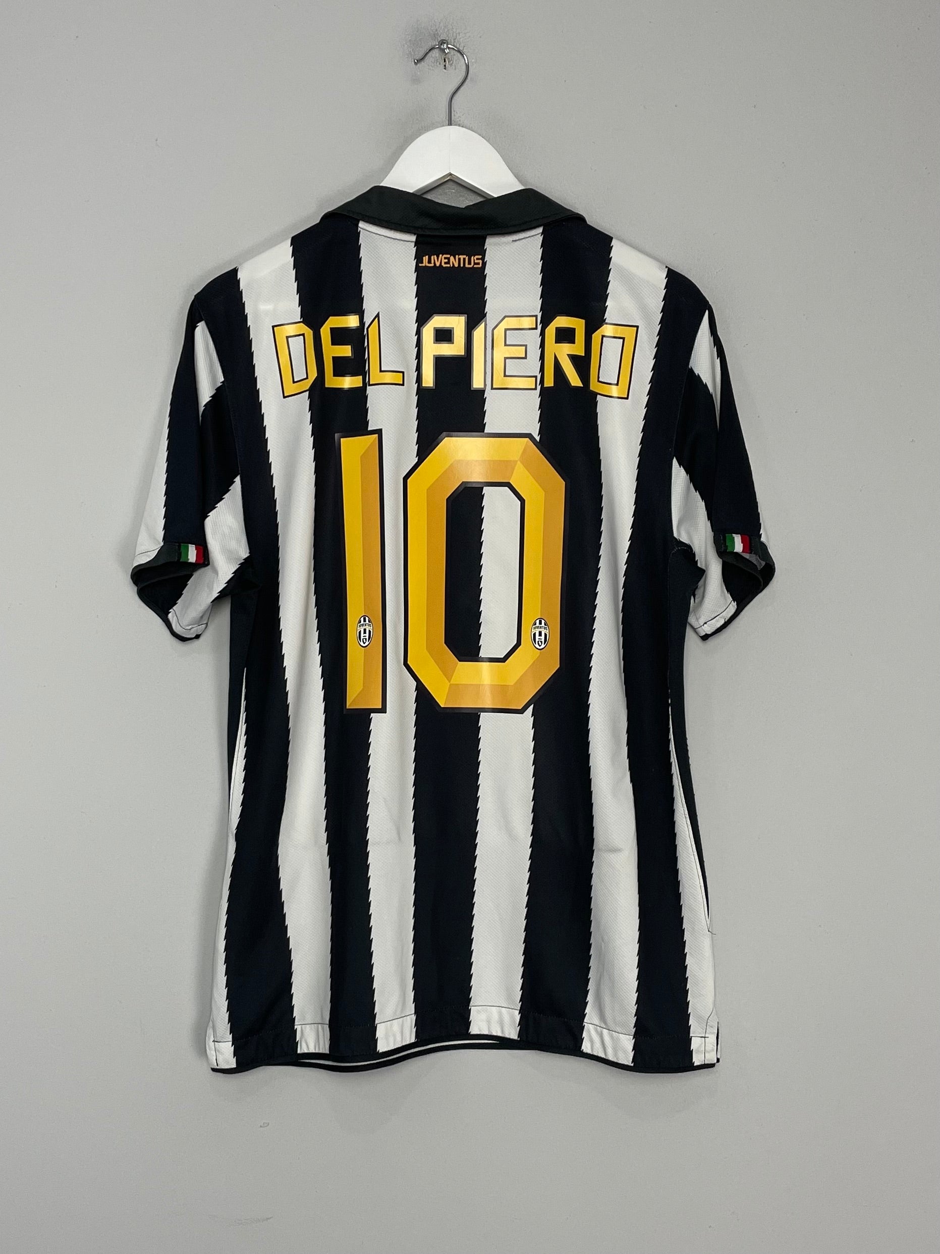 2010/11 JUVENTUS DEL PIERO #10 HOME SHIRT (L) NIKE