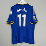 2008/09 CHELSEA DROGBA #11 C/L HOME SHIRT (XL) ADIDAS