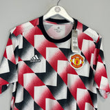 2022/23 MANCHESTER UNITED *BNWT* TRAINING SHIRT (XXL) ADIDAS