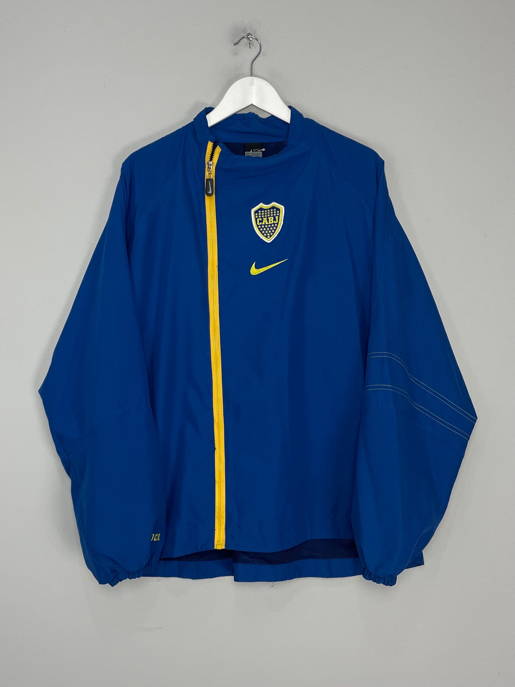 2005/06 BOCA JUNIORS TRACK JACKET (XL) NIKE