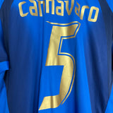 2006/07 ITALY CANNAVARO #5 HOME SHIRT (L) PUMA