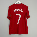 2010/11 PORTUGAL RONALDO #7 HOME SHIRT (M) NIKE