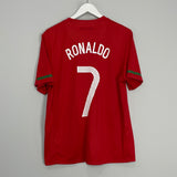 2010/11 PORTUGAL RONALDO #7 HOME SHIRT (M) NIKE