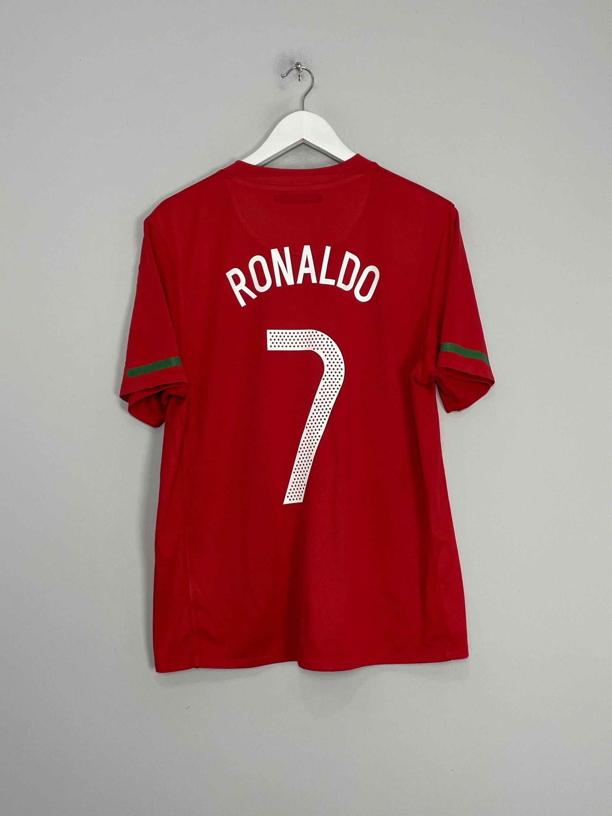 2010/11 PORTUGAL RONALDO #7 HOME SHIRT (M) NIKE