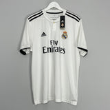 2018/19 REAL MADRID SERGIO RAMOS #4 *BNWT* HOME SHIRT (XL) ADIDAS