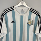 2013 ARGENTINA MESSI #10 T-SHIRT (XL) ADIDAS