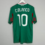 2010/11 MEXICO C.BLANCO #10 HOME SHIRT (L) ADIDAS