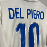 1997/98 ITALY DEL PIERO #10 AWAY SHIRT (XL) NIKE